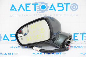 Left side mirror complete Ford Fusion mk5 13-20 7 pins, turn signal, heated, graphite HN