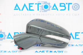 Left side mirror complete Ford Fusion mk5 13-20 7 pins, turn signal, heated, graphite HN
