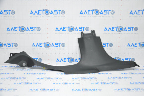 Door sill trim rear left Jeep Compass 17-24 black scratches, plastic turned white, worn