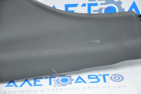 Door sill trim rear left Jeep Compass 17-24 black scratches, plastic turned white, worn