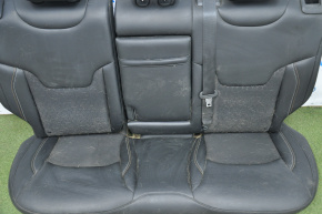 Rear row of seats 2nd row Jeep Compass 17-18 combined leather black