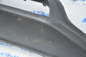 Front bumper bare lower part Jeep Compass 17-21 structure, dented, broken fasteners, scratches, fracture