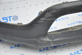 Front bumper bare lower part Jeep Compass 17-21 structure, dented, broken fasteners, scratches, fracture