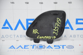 Rear right tailgate trim plug Jeep Compass 17-25 black worn