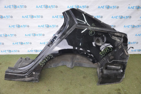 Quarter wing rear left Kia Optima 14-15 black, small dent