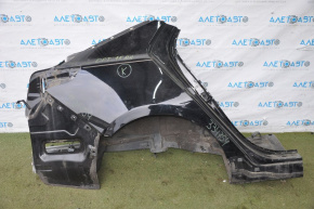 Quarter wing rear right Kia Optima 14-15 black, small bump