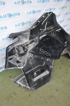 Quarter wing rear right Kia Optima 14-15 black, small bump