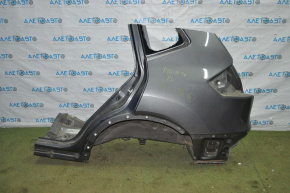 Quarter wing rear left Nissan Rogue 14-20 graphite