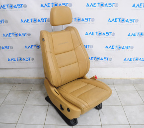 Passenger seat Dodge Durango 11-24 with airbag, electric, heated, leather, beige