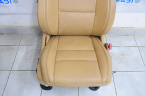 Passenger seat Dodge Durango 11-24 with airbag, electric, heated, leather, beige