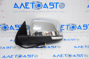Left side mirror complete Dodge Durango 11-22 8+7 pin BSM, autozat, heated, turn, chrome, cracks