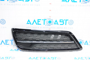 Front bumper grille left Acura MDX 14-16 prerest