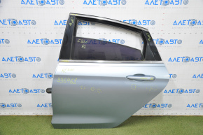 Door assembly rear left Chrysler 200 15-17 blue PDB butts, painted