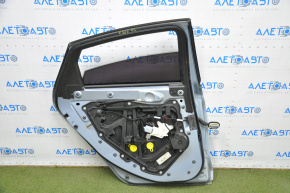 Door assembly rear left Chrysler 200 15-17 blue PDB butts, painted