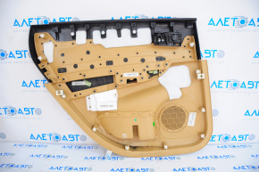 Door trim card rear right Dodge Durango 11-13 beige, armrest leather, molding black gloss Citadel