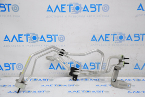 Air conditioner tube condenser-heater second Dodge Durango 11-24 under the rear row heater