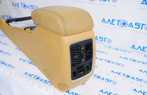 Console center armrest Dodge Durango 11-13 beige, Citadel, scratch, pressed