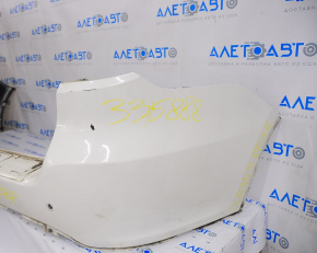 Bare rear bumper Dodge Durango 11-13 for parking sensors and BSM, white, cracked mount