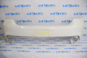 Bare front bumper Dodge Durango 11-13 white, broken crepe, cracks