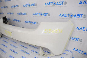 Bare front bumper Dodge Durango 11-13 white, broken crepe, cracks