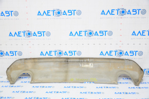 Rear bumper trim lower Ford Escape MK3 13-19 pre-rest, 2 pipes, scratch, broken fastener