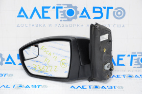 Left side mirror assembly Ford Escape MK3 13-16 prerest 3 pins, graphite