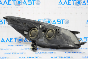 Headlight front left bare Ford Escape MK3 13-16 dorest halogen, cobweb, for polishing