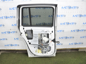 Door assembly rear left Jeep Compass 11-16 white PW7, dents