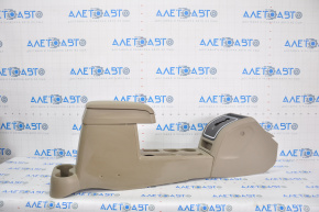Console center armrest and cup holders Jeep Compass 11-16 brown