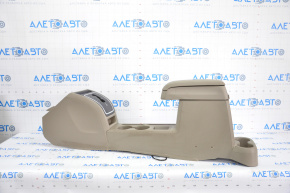 Console center armrest and cup holders Jeep Compass 11-16 brown
