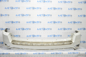 Rear bumper bare upper part Jeep Compass 11-16 white PW7