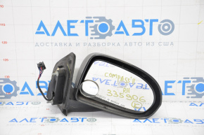 Right side mirror complete Jeep Compass 11-15 5 pins, heated, structure