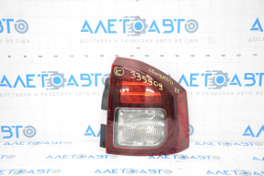 Right headlight Jeep Compass 14-16 rest dark, for polishing