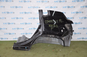 Quarter wing rear left Jeep Compass 17-21 black