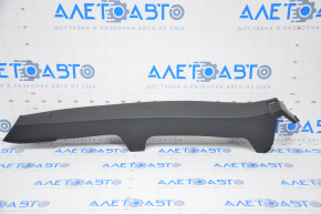 Rear pillar trim lower left Lexus ES350 13-18 black, scratches, whitened plastic