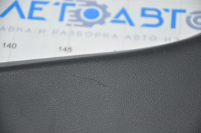 Rear pillar trim lower left Lexus ES350 13-18 black, scratches, whitened plastic
