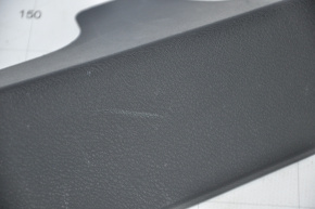 Rear pillar trim lower left Lexus ES350 13-18 black, scratches, whitened plastic