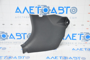 Front pillar trim lower left Lexus ES300h ES350 13-15 black, scratches, worn