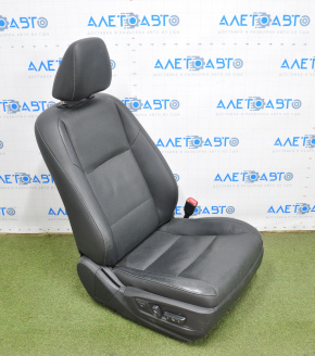 Passenger seat Lexus ES300h ES350 13-14 with airbag, electric, heated, ventilated, leather black, wiped