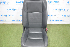 Passenger seat Lexus ES300h ES350 13-14 with airbag, electric, heated, ventilated, leather black, wiped