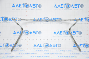 Front bumper grille frame Lexus ES300h ES350 13-15 pre-rest chrome, cracks, swollen chrome