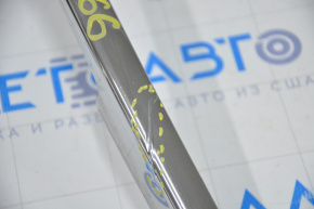 Front bumper grille frame Lexus ES300h ES350 13-15 pre-rest chrome, cracks, swollen chrome