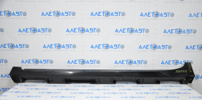 Threshold left Lexus ES300h ES350 13-18 black, broken fastening, dented