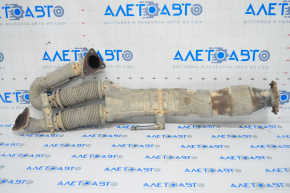 Intake pipe with catalytic converter Nissan Maxima A36 16-23 3.5 studs cut