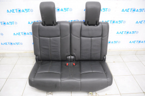 Rear row of seats 3 row Nissan Pathfinder 13-16 leather black