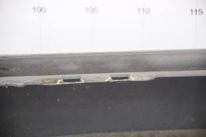 Rear bumper bare Nissan Pathfinder 13-16 pre-rest under parket brown broken fastening pokes scratches