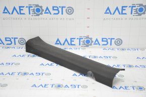 Door sill trim front right inner Acura MDX 14-20 black, rubbed