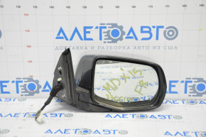 Right side mirror complete Acura MDX 14-16 14 pins, dimming, turn signal, graphite G537M