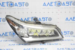 Headlight front right bare Acura MDX 14-16 pre-rest, LED