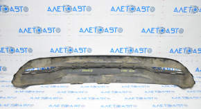 Rear bumper cover Chrysler 200 15-17 for 1 pipe structure, broken fasteners, scratches, dented